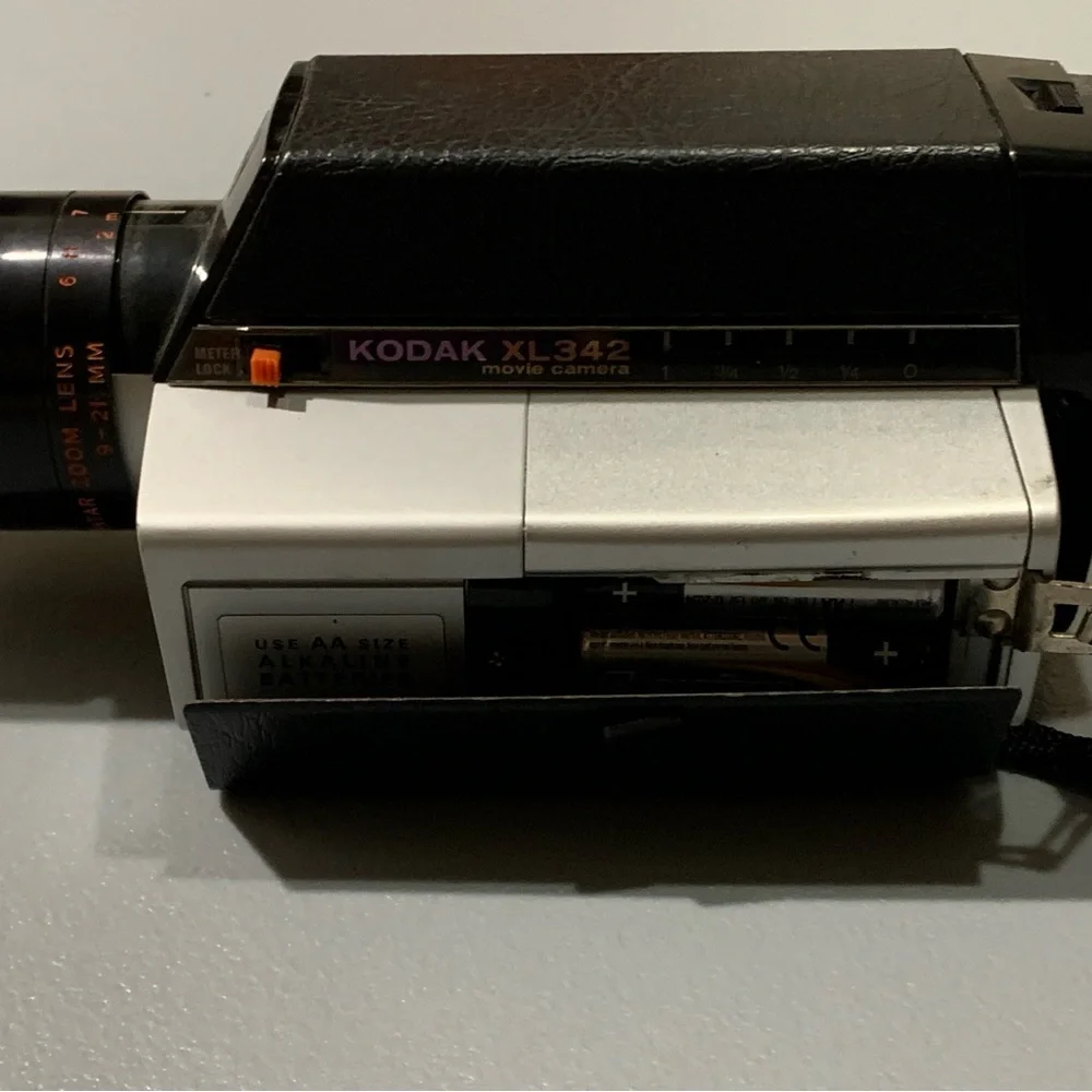 Kodak Vintage Black and Gray Video Camera
